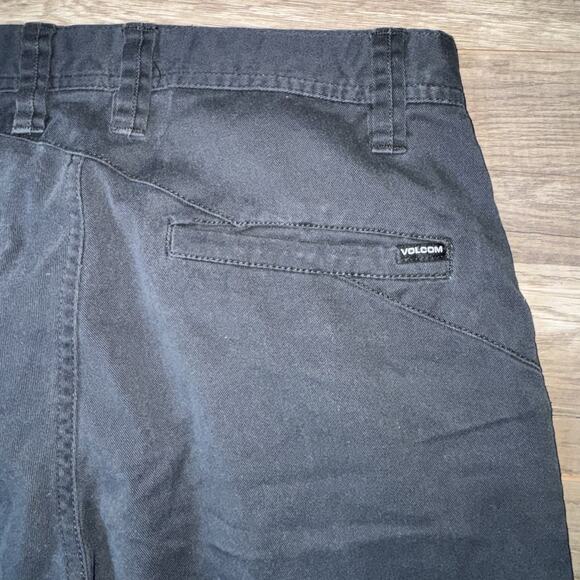 Volcom Pants Black Pants Regular Fit Men’s Size 28x30 - Picture 7 of 10
